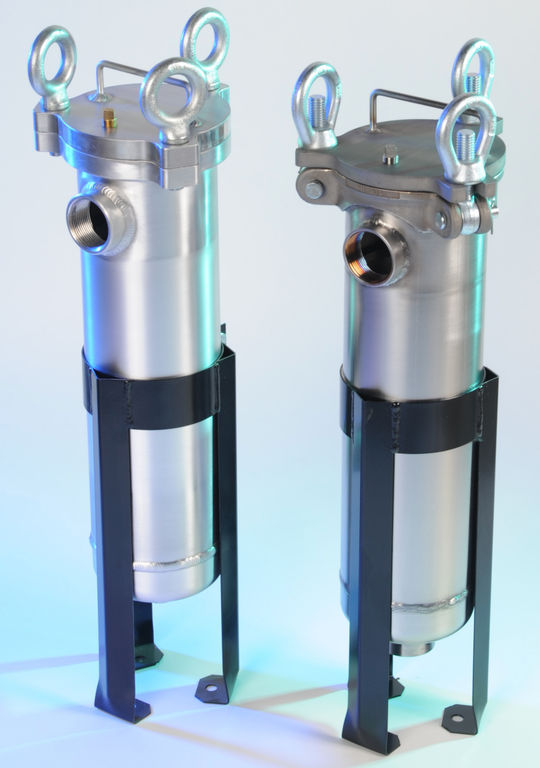4-12-1 1/2P-1-300-CS-BS-PB-DP Single Bag Filter Housing